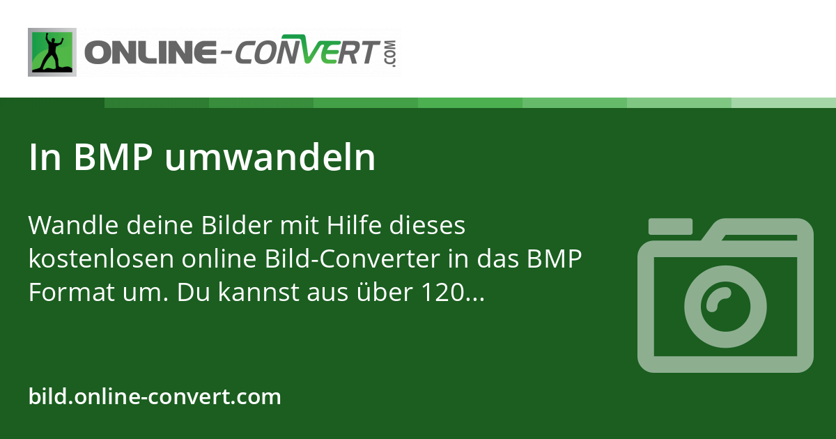 In BMP umwandeln