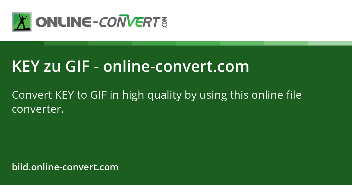 KEY bis GIF - online-convert.com